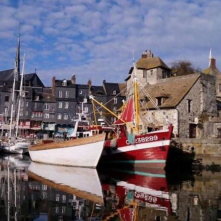 Ferienwohnung Les Mouettes Du Port Honfleur Exterior foto